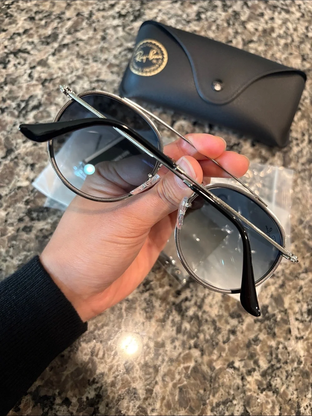 NWT Ray-Ban Women’s Round Double Bridge Sunglasses